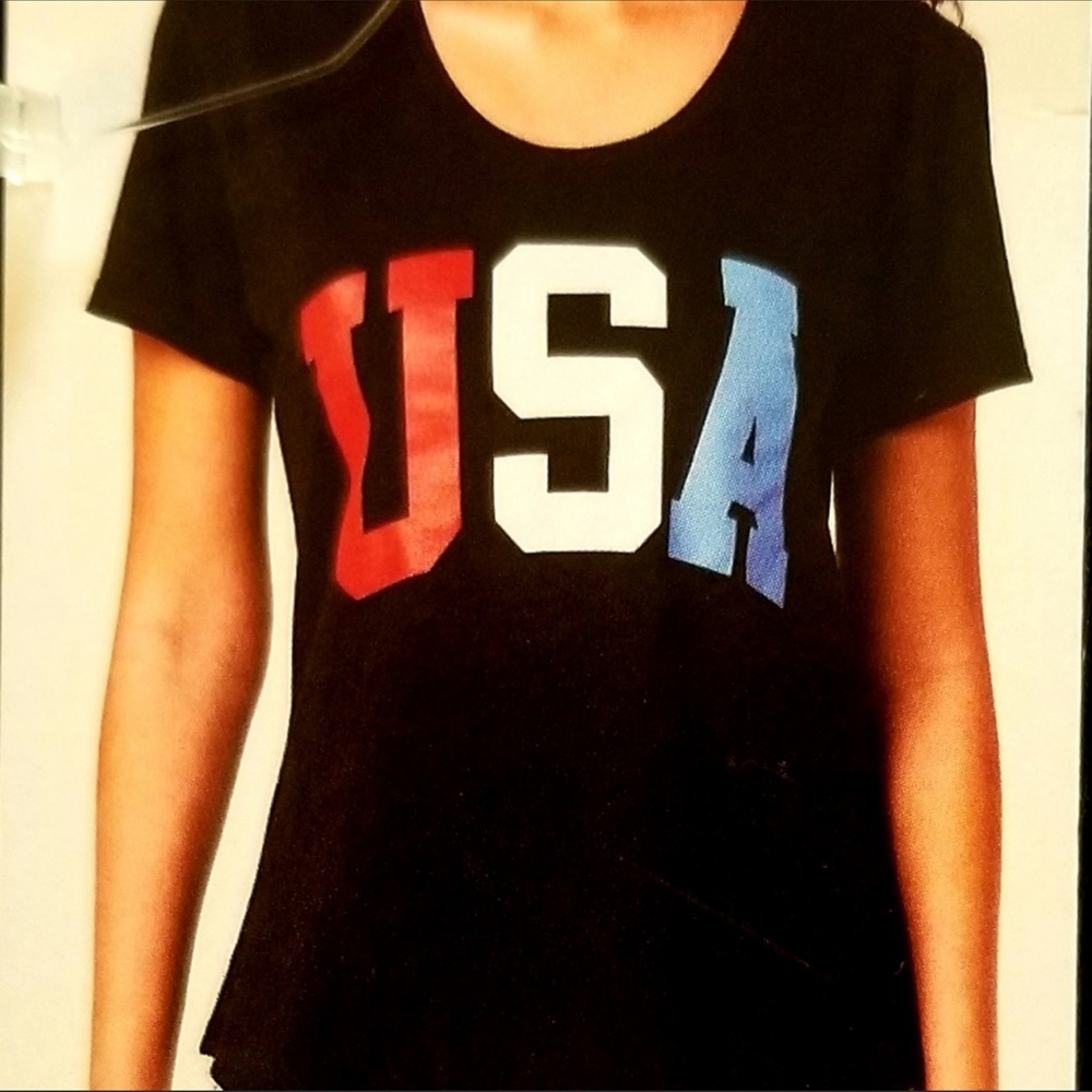 (General standard) Ladies 100% Cotton T-shirt made in USA size 2XL